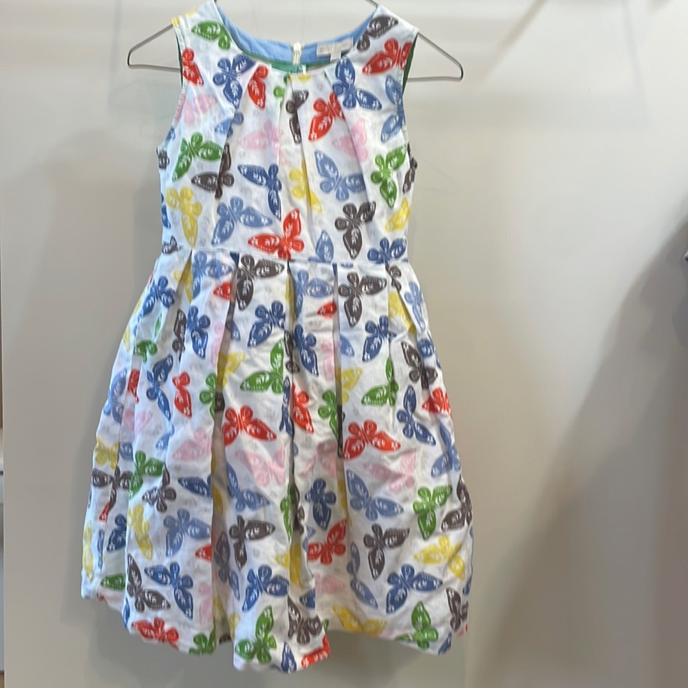 Mini Boden girls butterfly dress, size 10